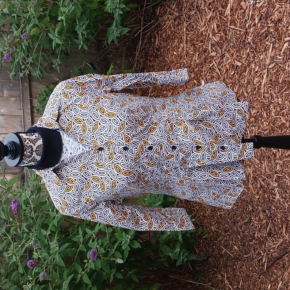 Womens button down shirt